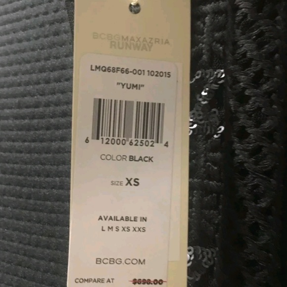 Bcbg Runway Yumi Black Dress - XS - Picture 6 of 8